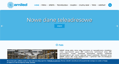 Desktop Screenshot of amiled.pl