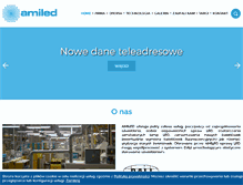 Tablet Screenshot of amiled.pl